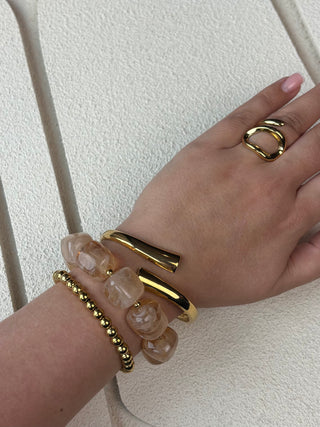 Bracelet honey beige