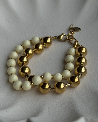 Bracelet Pearl White